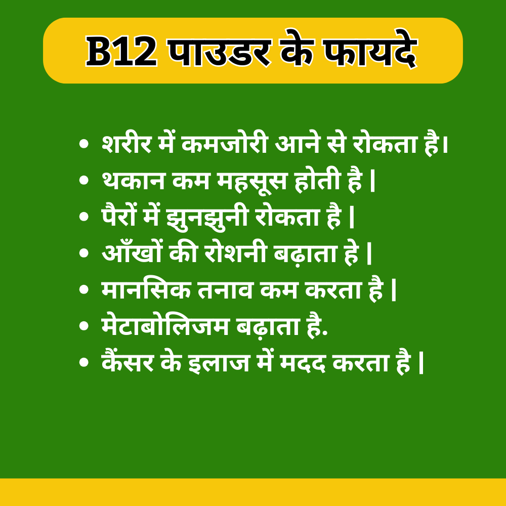 B12 -HINDI-BENEFIT